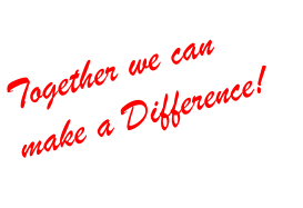 Together we can make a Difference!